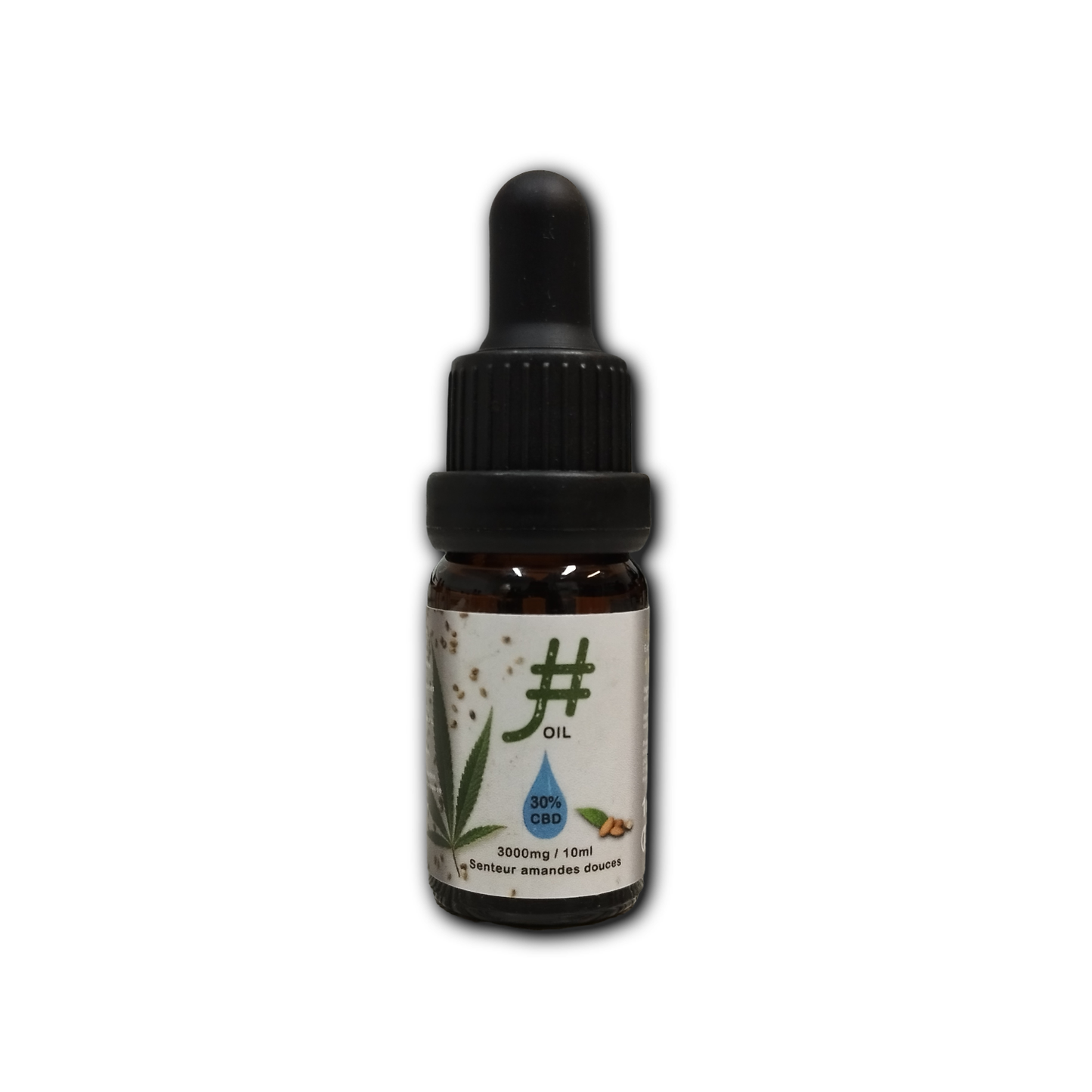 Hashtag - Huile CBD aromatisée à spectre complet 30%