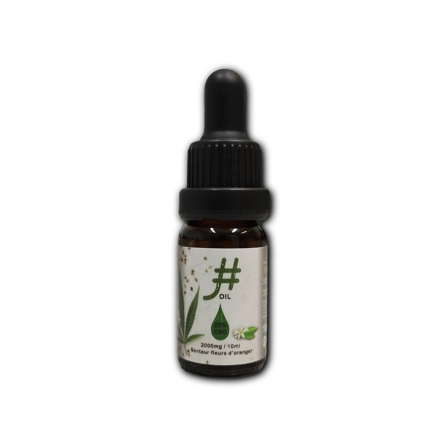 Hashtag - Huile CBD aromatisée à spectre complet 20%