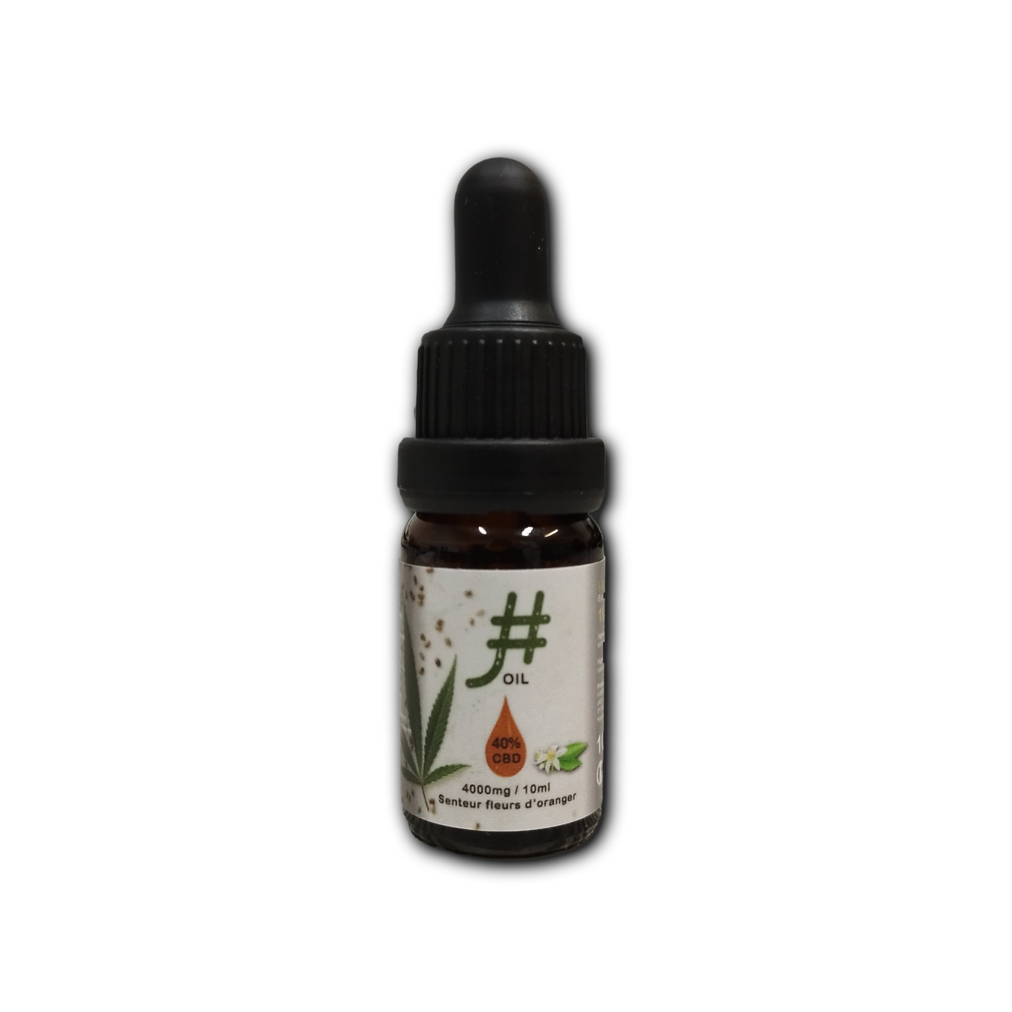 Hashtag - Huile CBD aromatisée à spectre complet 40%
