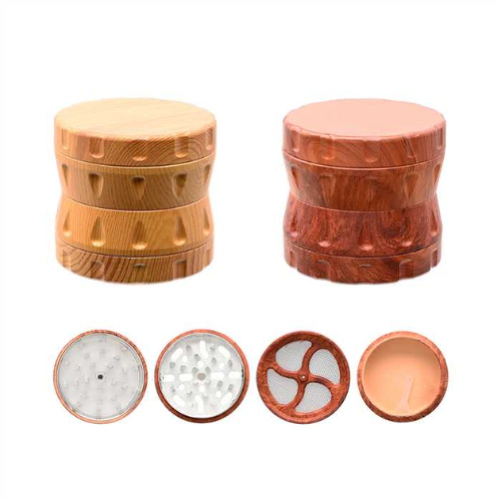 Grinder en résine - Bois - 63 mm - 4 parties