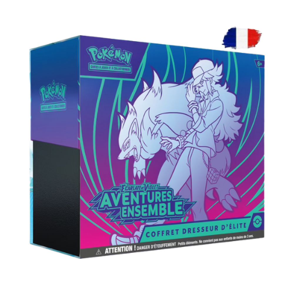 Pokémon - Coffret Dresseur d'Élite - Ecarlate et Violet 09 - Aventures Ensemble (FR)