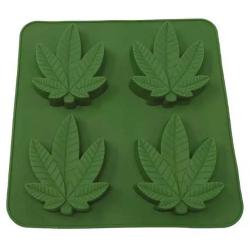 Moule alimentaire 4 compartiments vert