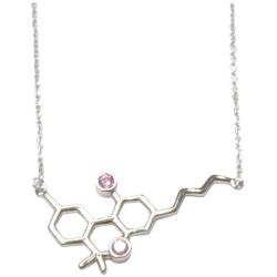Molécule en argent sterling 43 cm