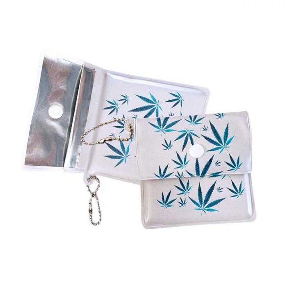Cendrier de poche - Feuilles bleues - Hashtag CBD Products