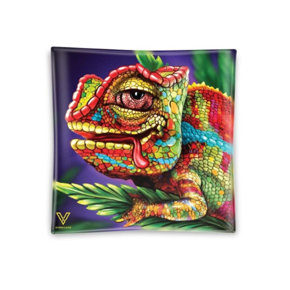 Cendrier en verre - Chameleon