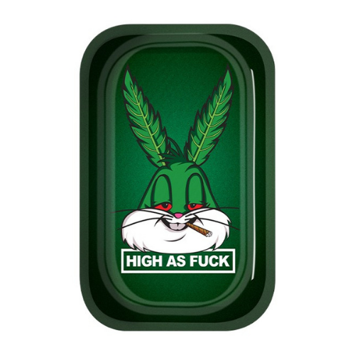 Grand plateau en métal - Budz Bunny - Hashtag CBD Products