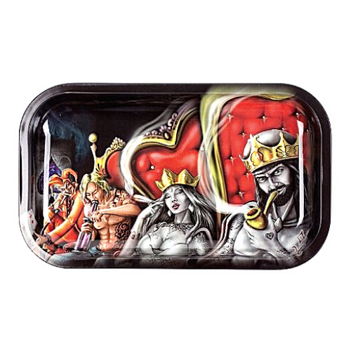 Grand plateau en métal - Royal Highness Court - Hashtag CBD Products