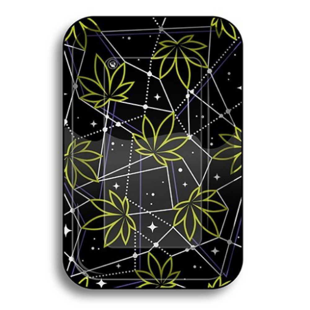 Grand plateau en métal - Space Weed