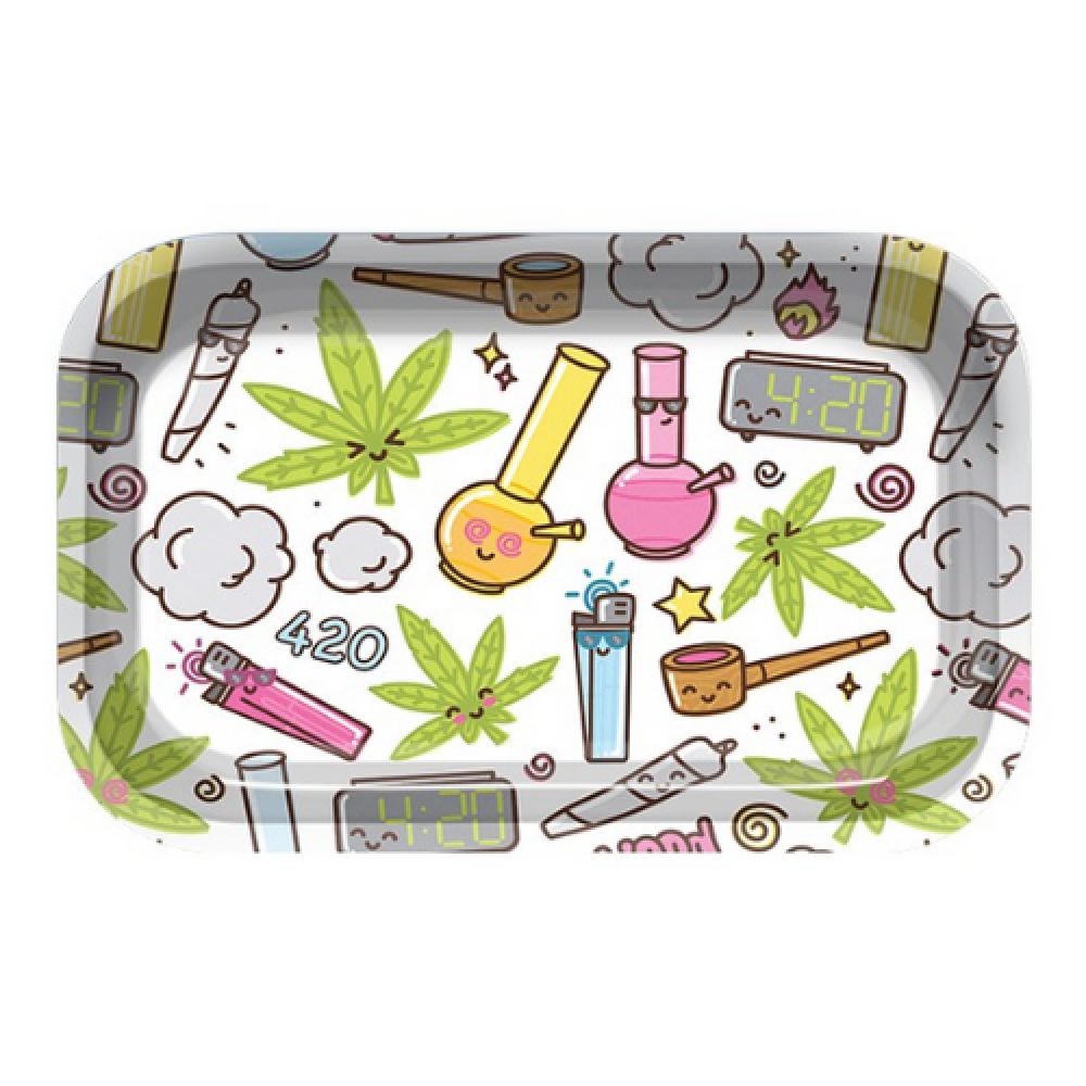 Grand plateau en métal - Stoner Things - Hashtag CBD Products