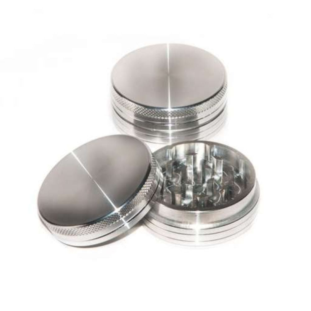 Grinder Aluminium Argenté - 40 mm - 2 parties