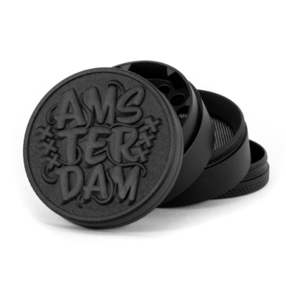 Grinder Amsterdam Relief 3D - 50mm - 4 parties