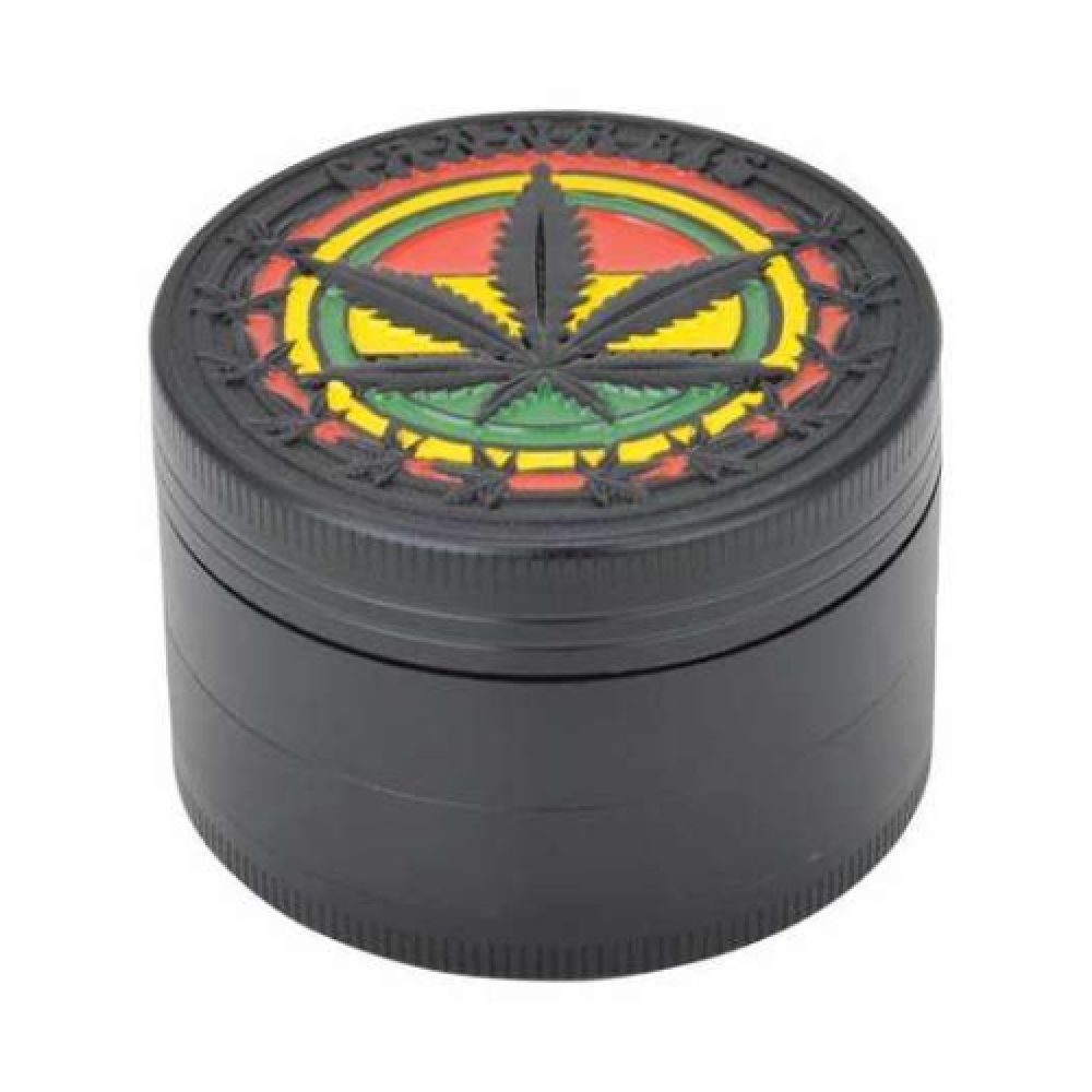 Grinder Rasta - 52mm - 4 parties
