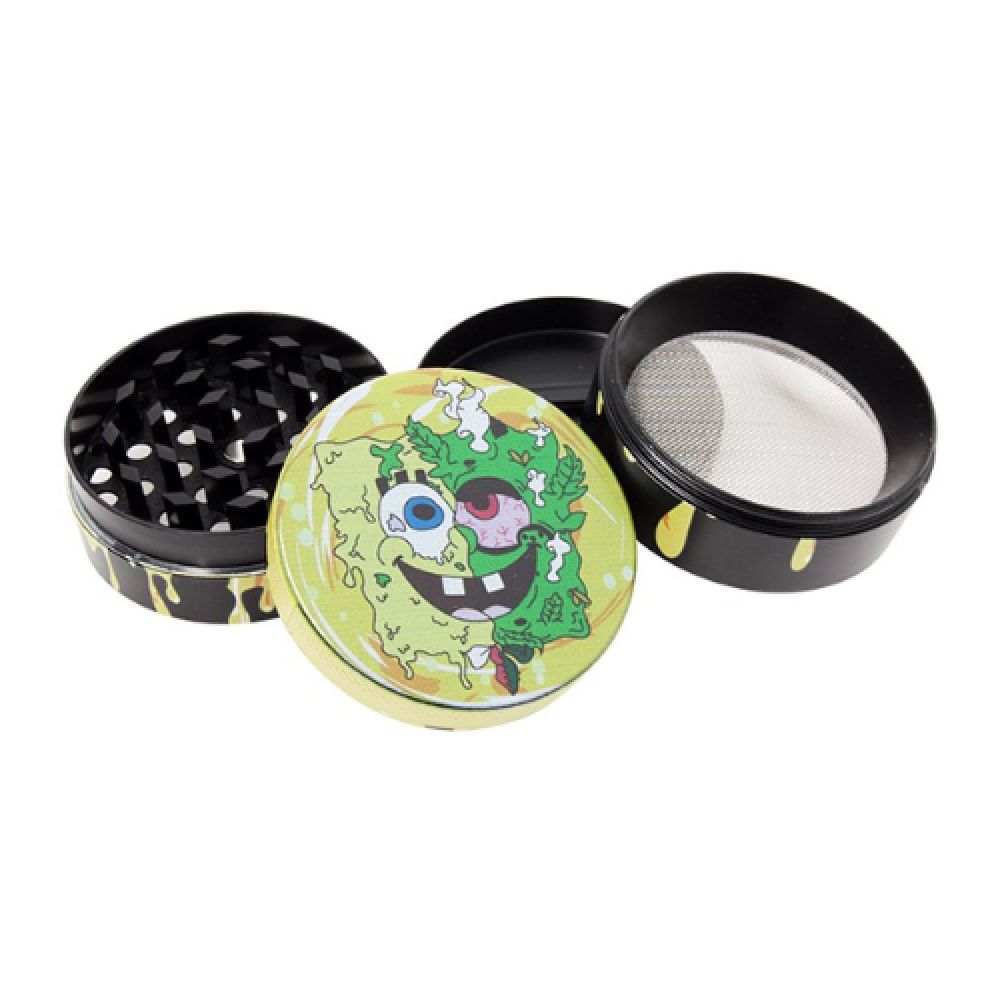 Grinder WB en alliage de zinc - 50mm - 4 parties