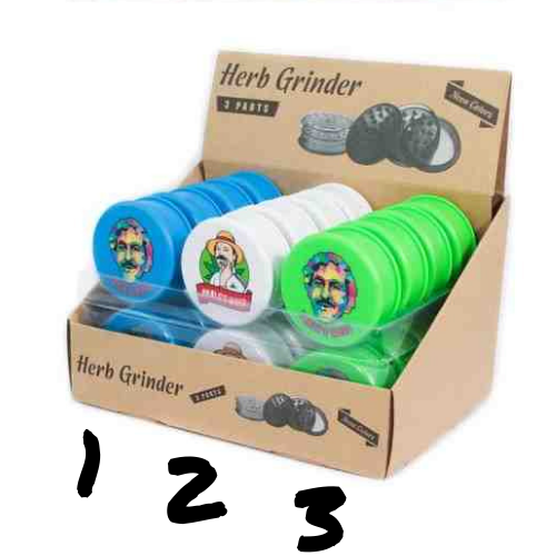 Grinder en plastique - Pablo's Weed Mix #2 - Hashtag CBD Products