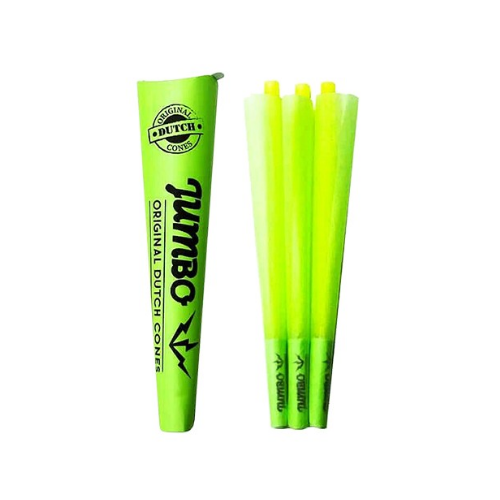 Jumbo cône KS vert x3 - Hashtag CBD Products