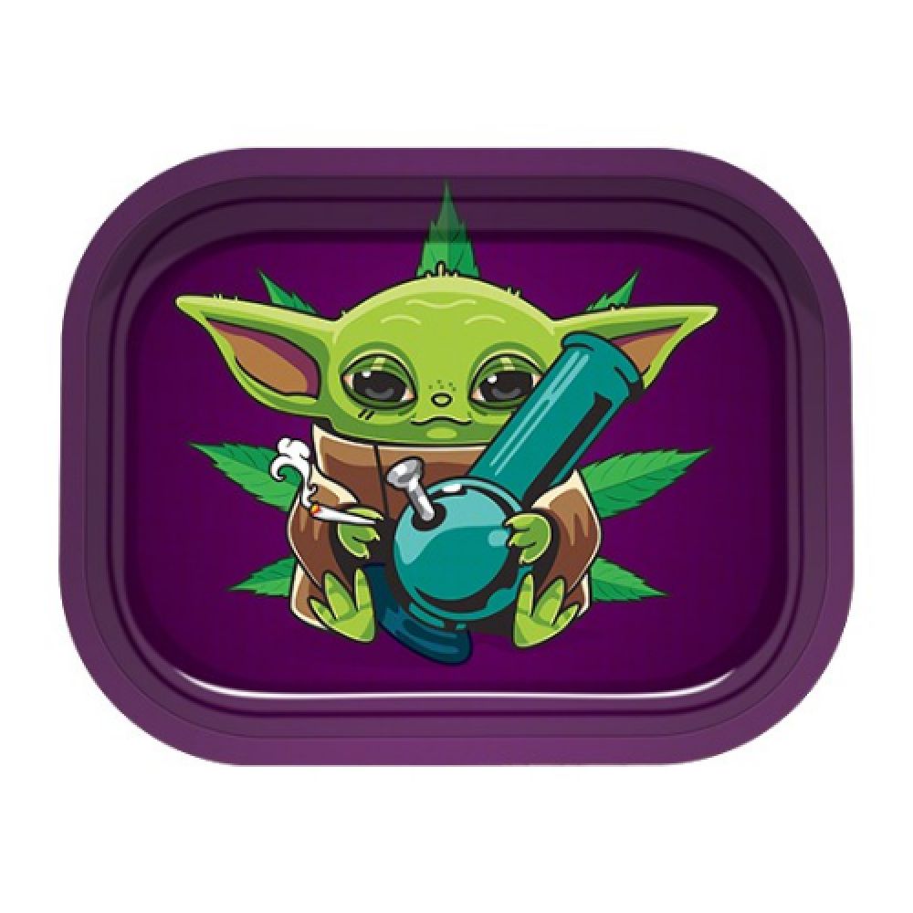 Petit plateau en métal - May The Spliff be with You - Hashtag CBD Products