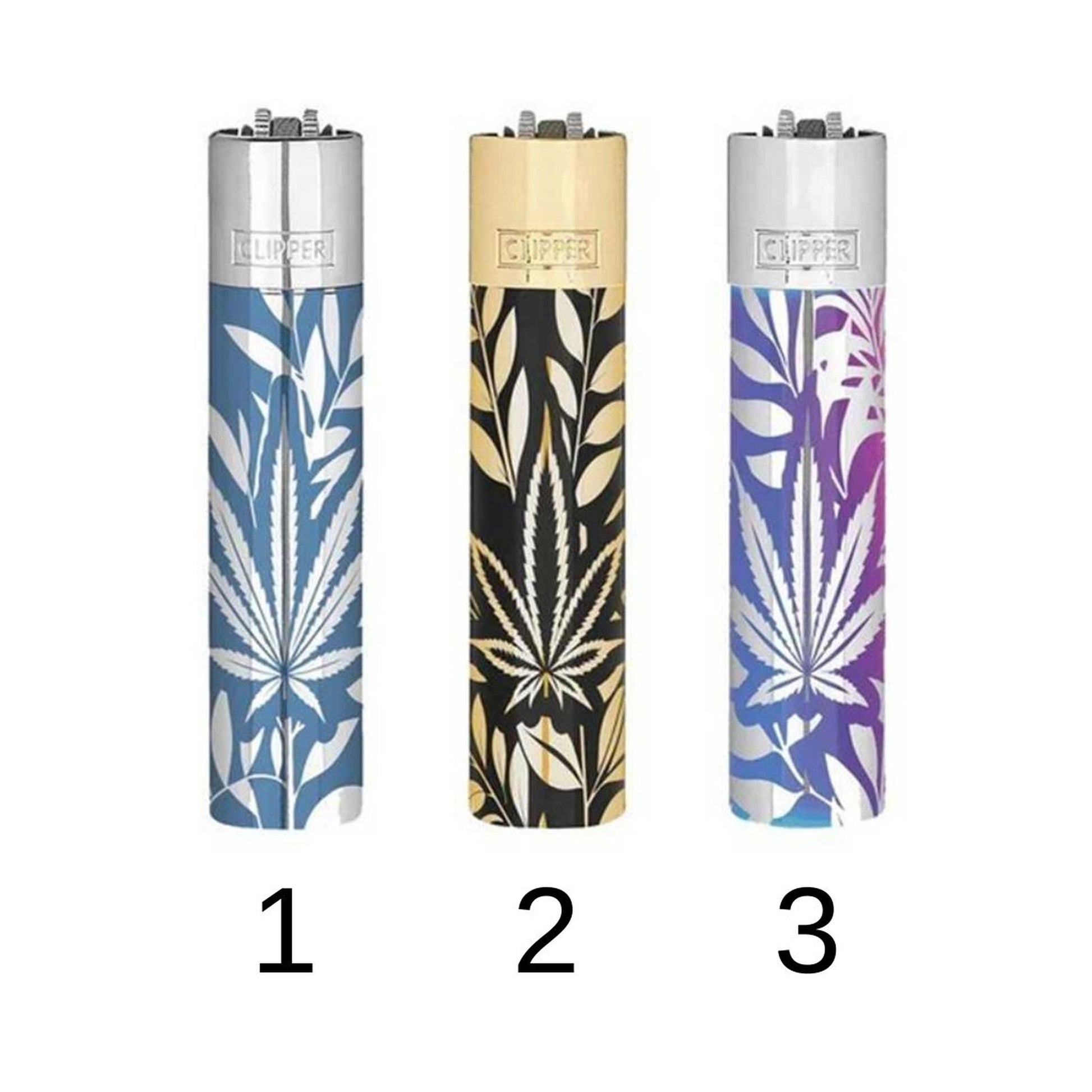 Metal Clipper - Jungle Leaves Clipper — Clipper Metal