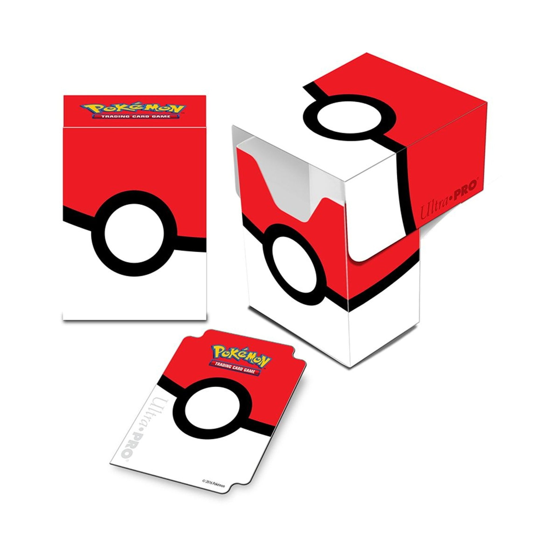 Ultra Pro Pokémon Full View Deck Box Poké Ball - Boîte de rangement pour cartes