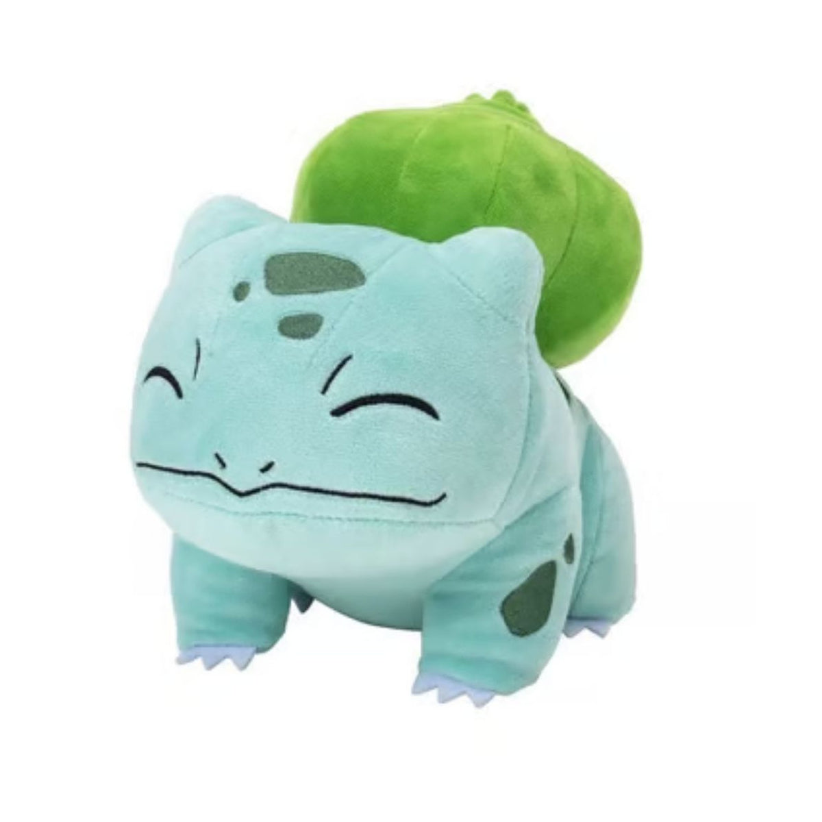 Peluche Bulbizarre Pokémon de 20cm avec ses couleurs verte et bleue caractéristiques