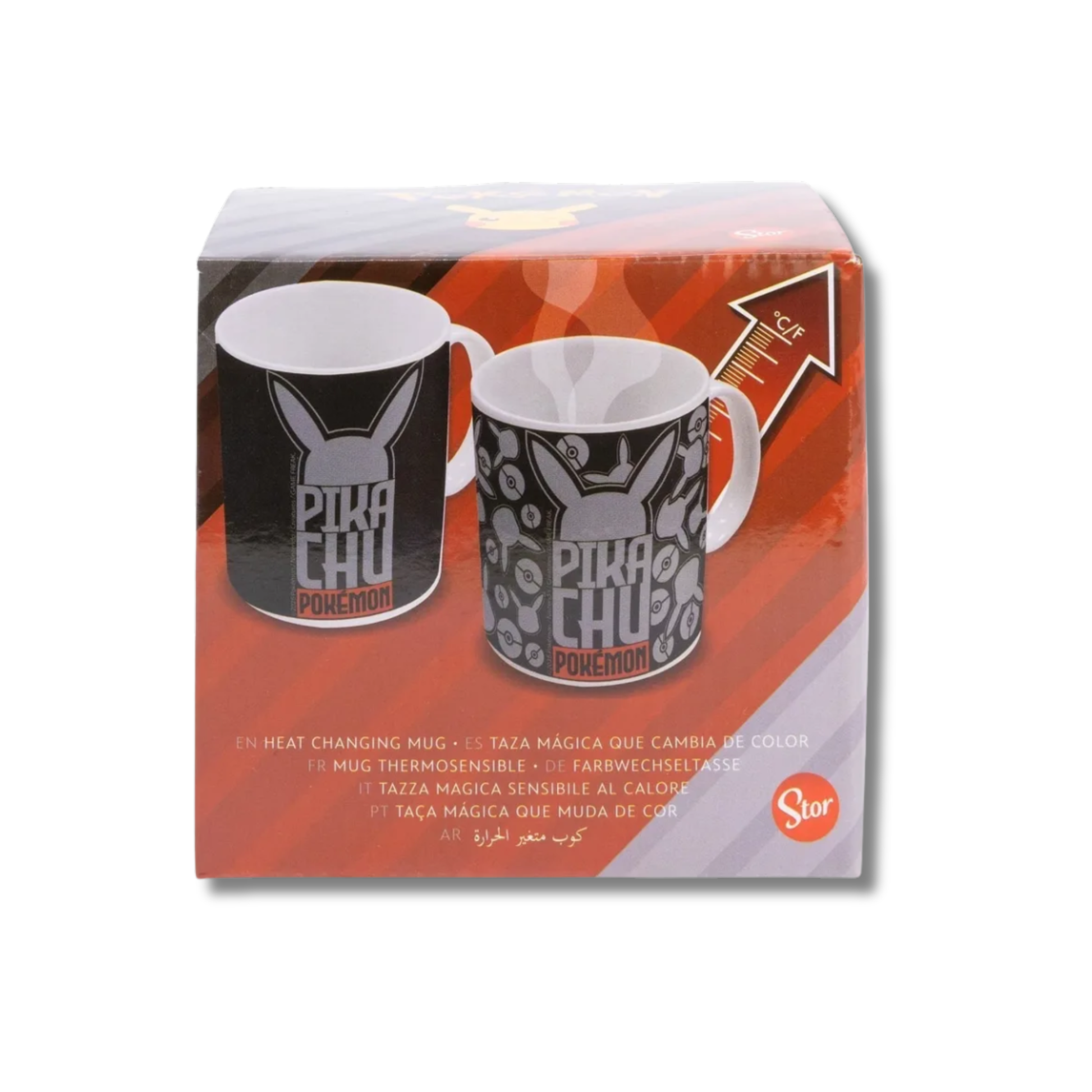 Pokémon - Mug en céramique thermoréactif en boîte cadeau "Pikachu" 325 ml