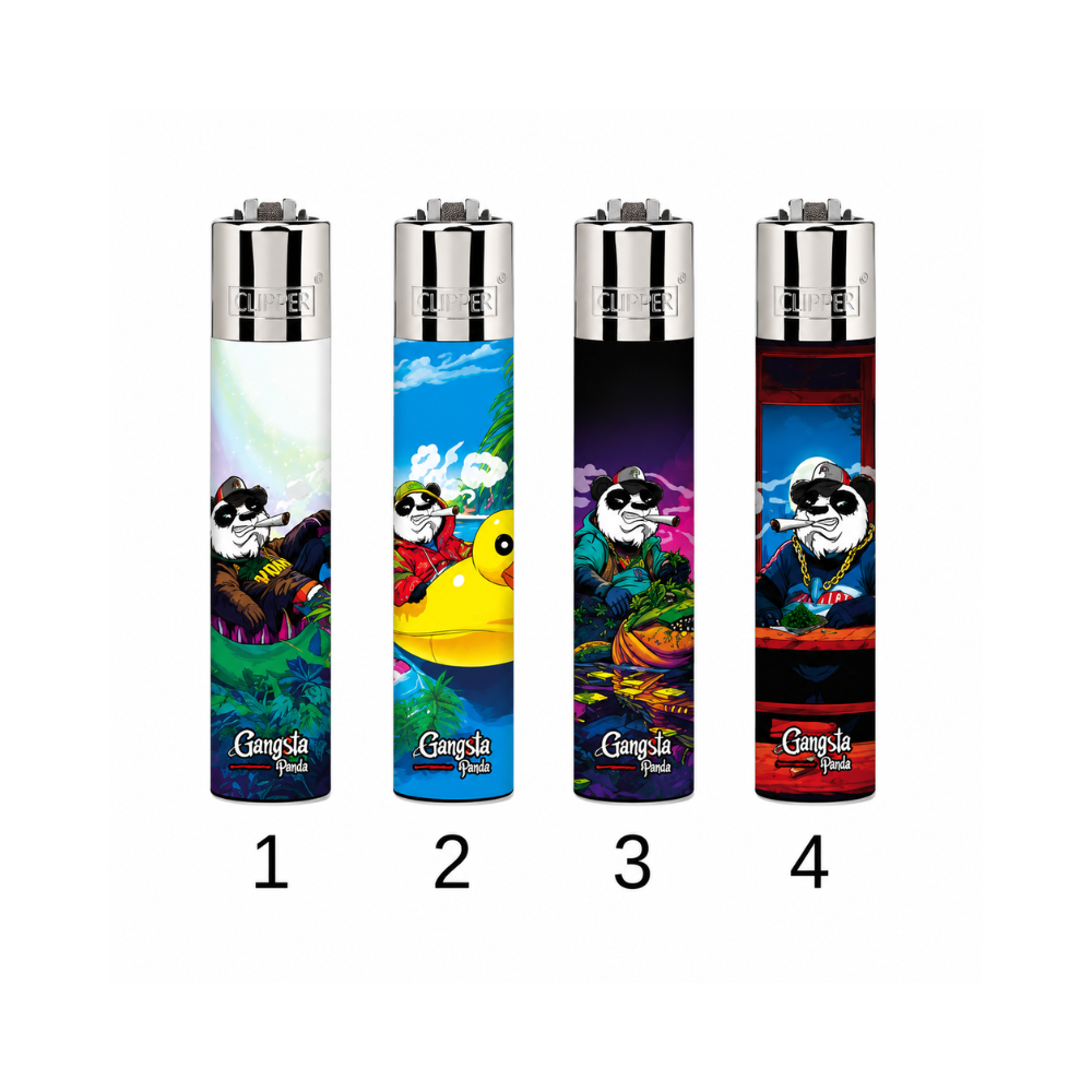 Clipper - Gangsta Panda Genuine Black