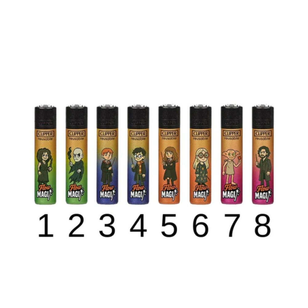 Clipper Flow Classic Magic Potters - Briquet Édition Spéciale