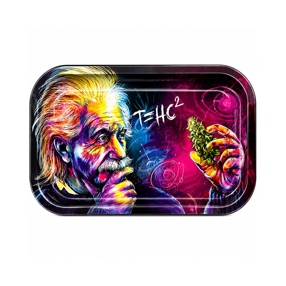 Grand plateau en métal - Einstein
