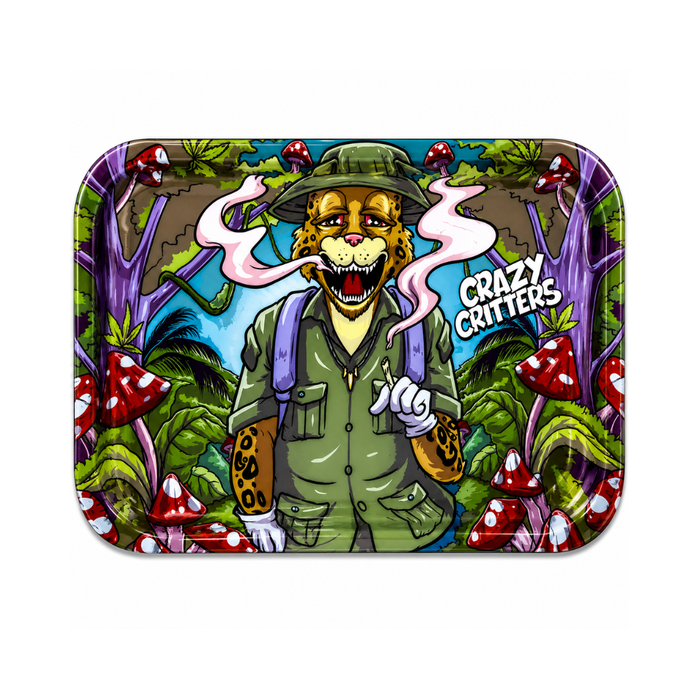 Grand plateau en métal - Crazy Critters Jaguar