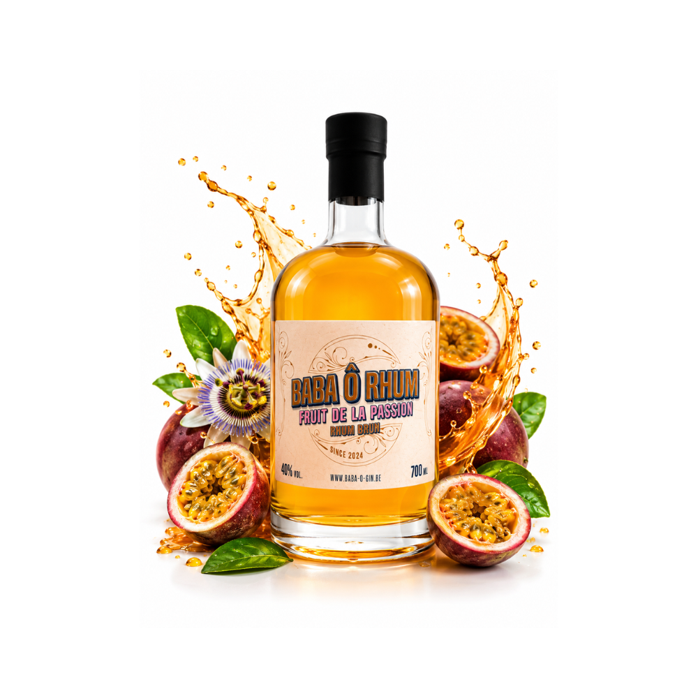 Baba Ô Rhum Brun – Fruit de la passion
