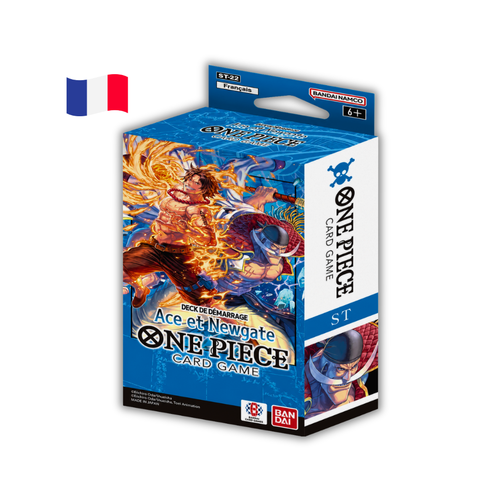 One Piece Card Game - Deck de démarrage EX ST-22 Ace et Newgate - FR