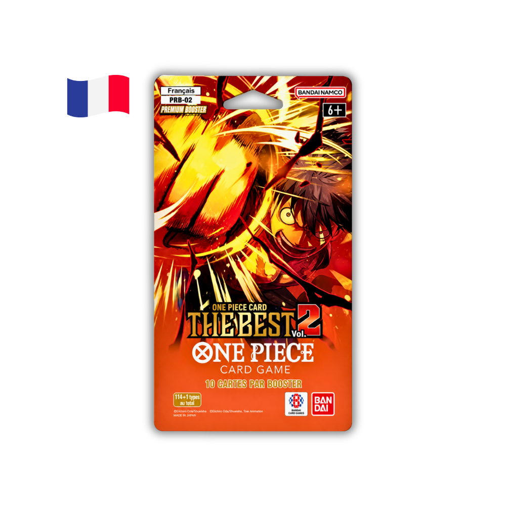 One Piece Card Game - Pack de Booster Blister Premium PRB-02 The Best vol.2 - FR