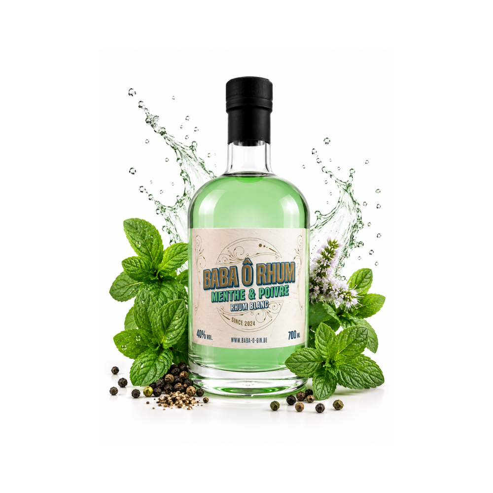 Baba Ô Rhum Blanc – Menthe & Poivre