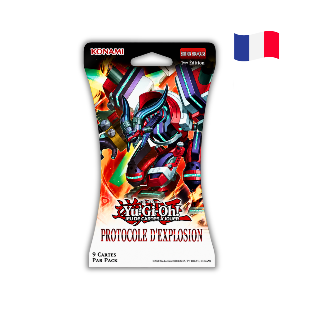 Yu-Gi-Oh! Booster Protocole d’Explosion (Blister cartonné) (FR)