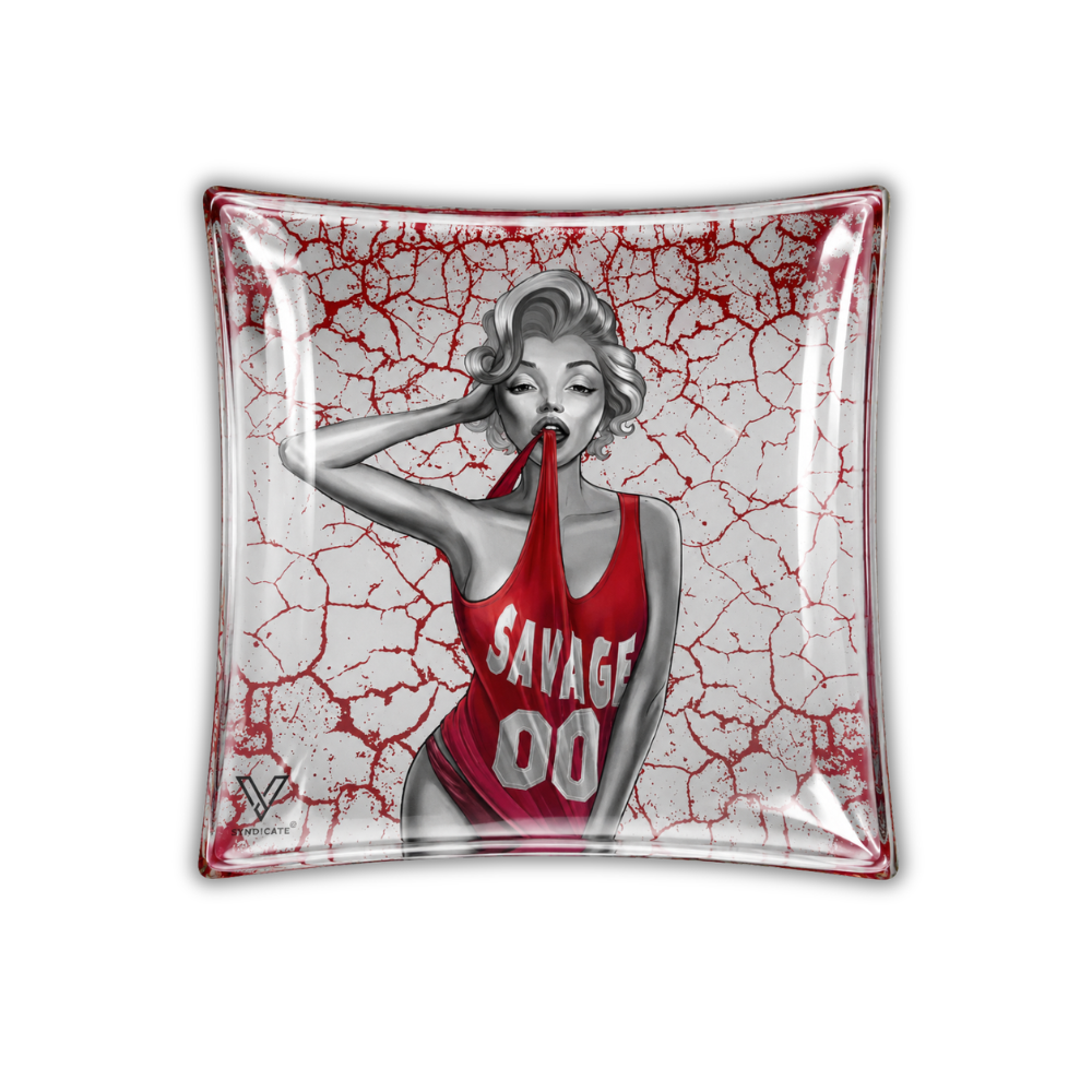 Cendrier en verre - Dank Diva