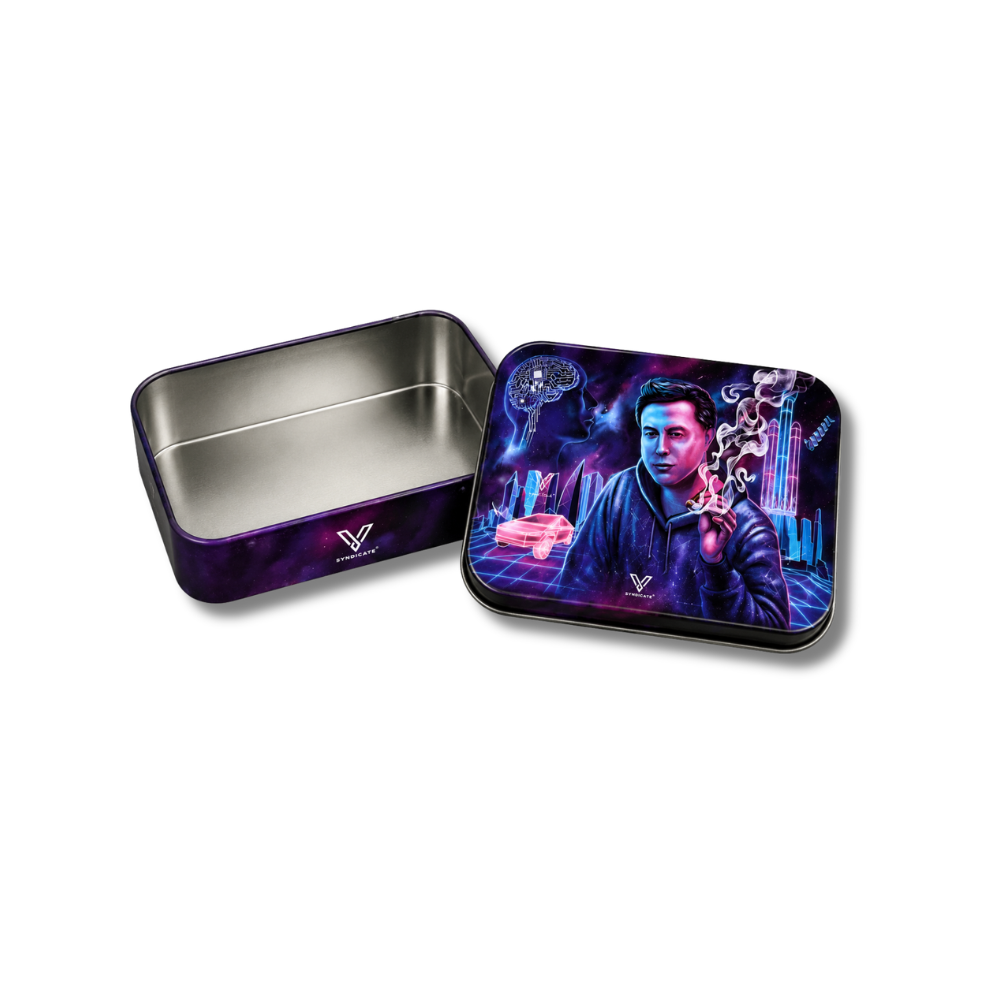 Boîte en métal Space Xhale 2.0 (12x6,5cm)