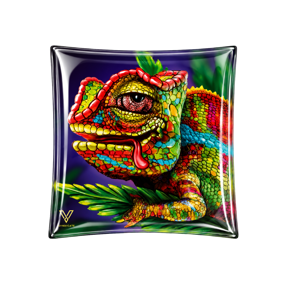 Cendrier en verre - Chameleon