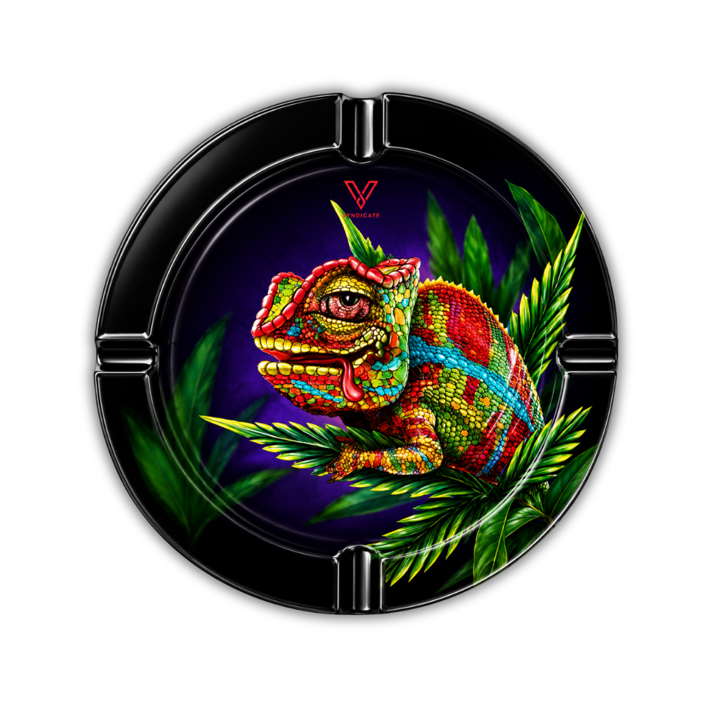 Cendrier en métal - Chameleon