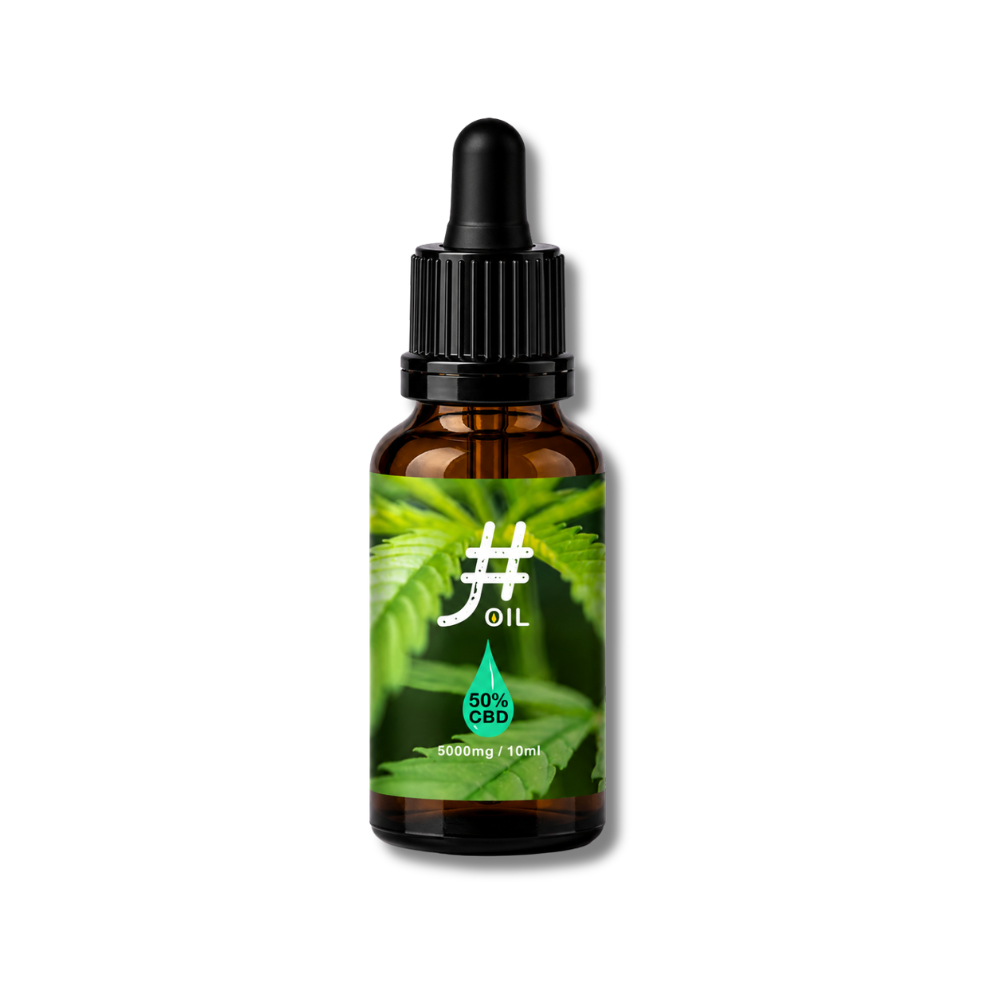 Hashtag - Huile CBD à spectre complet 50%