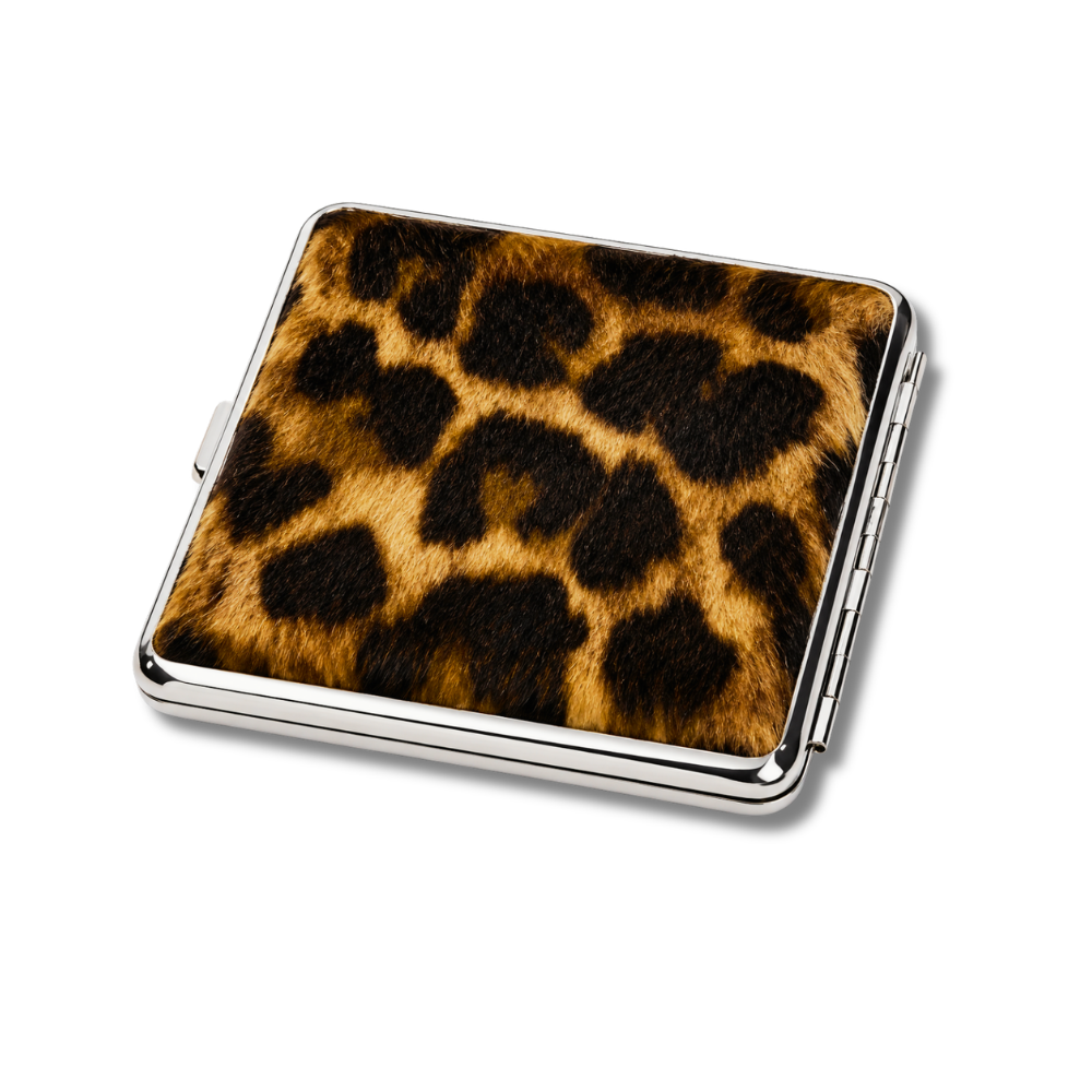 Etui plat à cigarettes - Leo Print