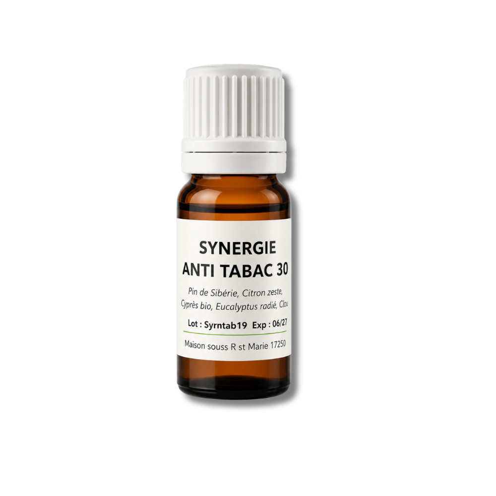 Huile Essentielle - Synergie Anti Tabac 30 ml