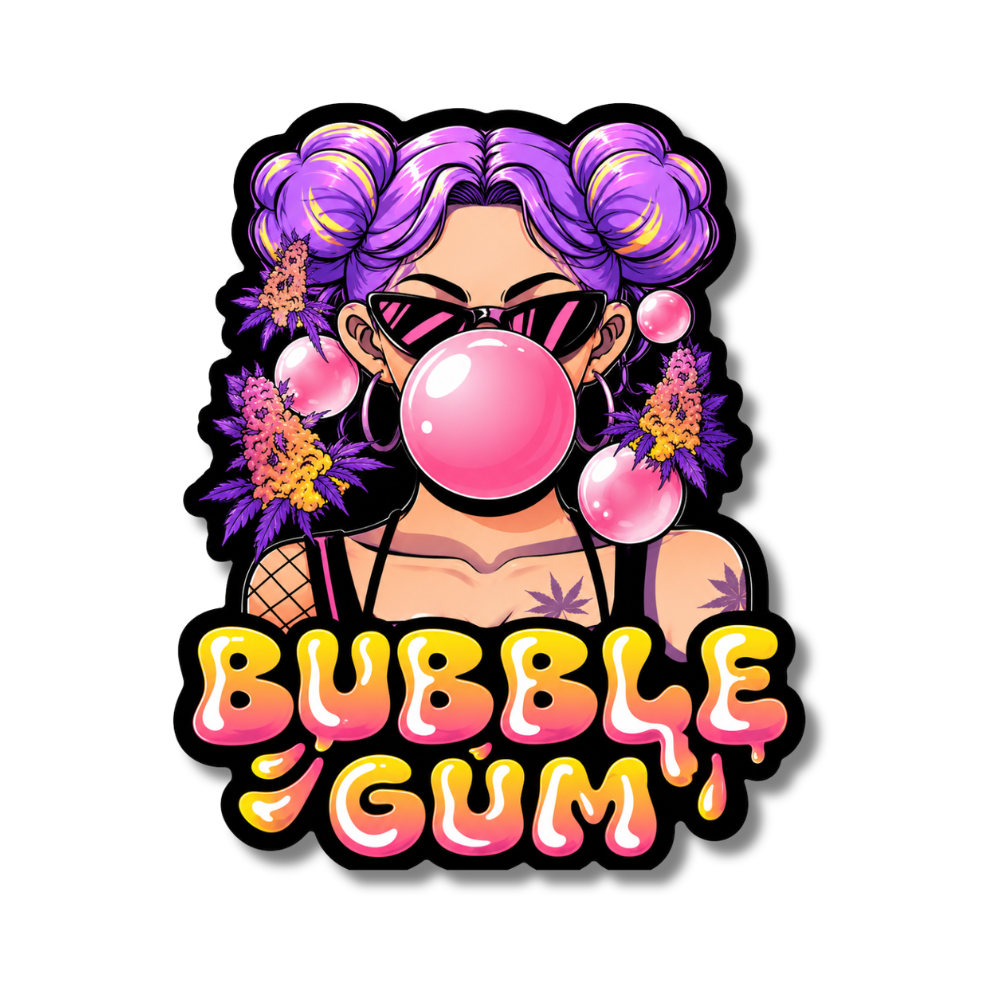 Sachet Zip Bubblegum 11x11 cm - Récipient de Qualité