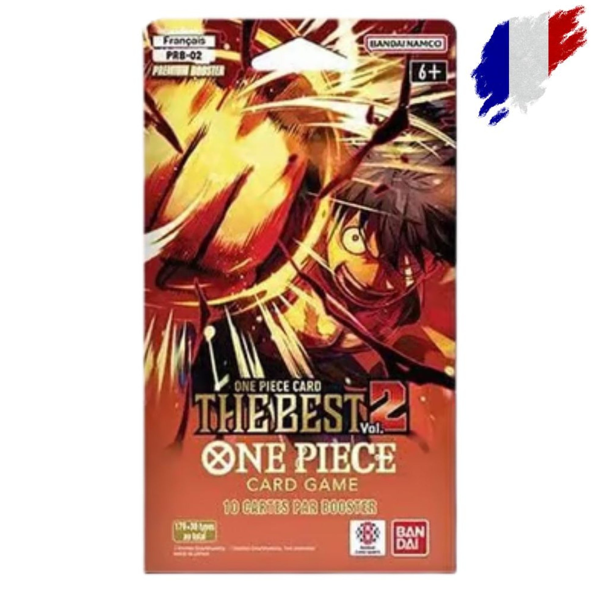 One Piece Card Game Pack Booster Blister Premium PRB-02 The Best vol.2 version française