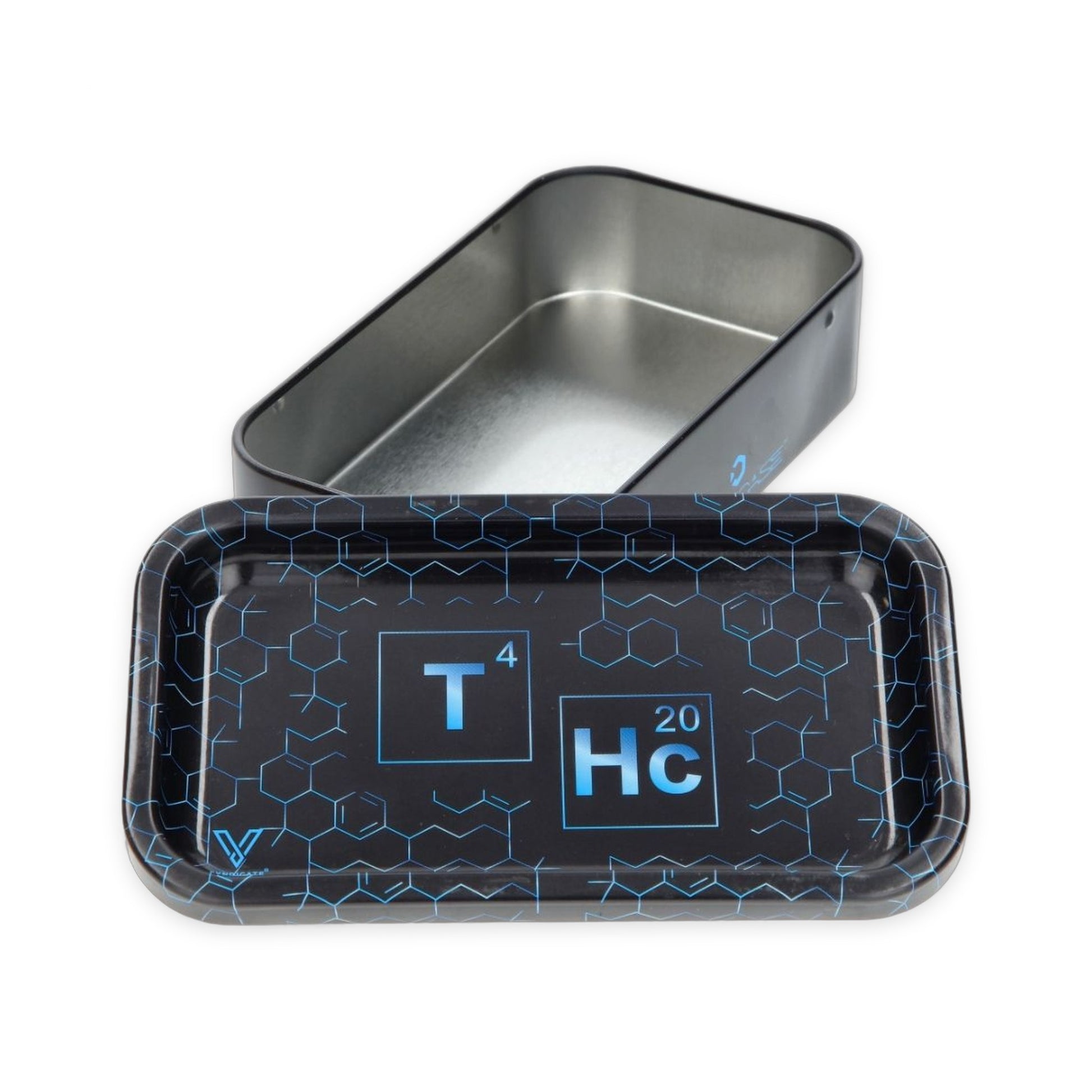 Boîte en métal THC Elements V-Syndicate 21x13,5x6,4cm pour rangement et collections