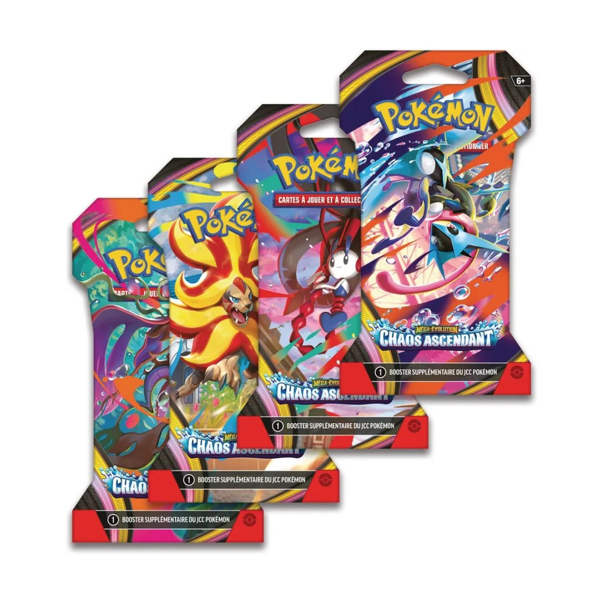 Pokémon - Méga-Évolution - Booster cartonné ME04 Chaos Ascendant (FR) Pokémon — Pokémon