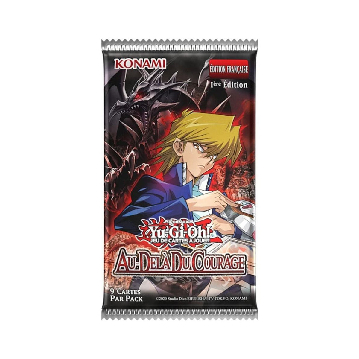 Yu-Gi-Oh! Booster Au-Delà du Courage version française - Cartes à collectionner