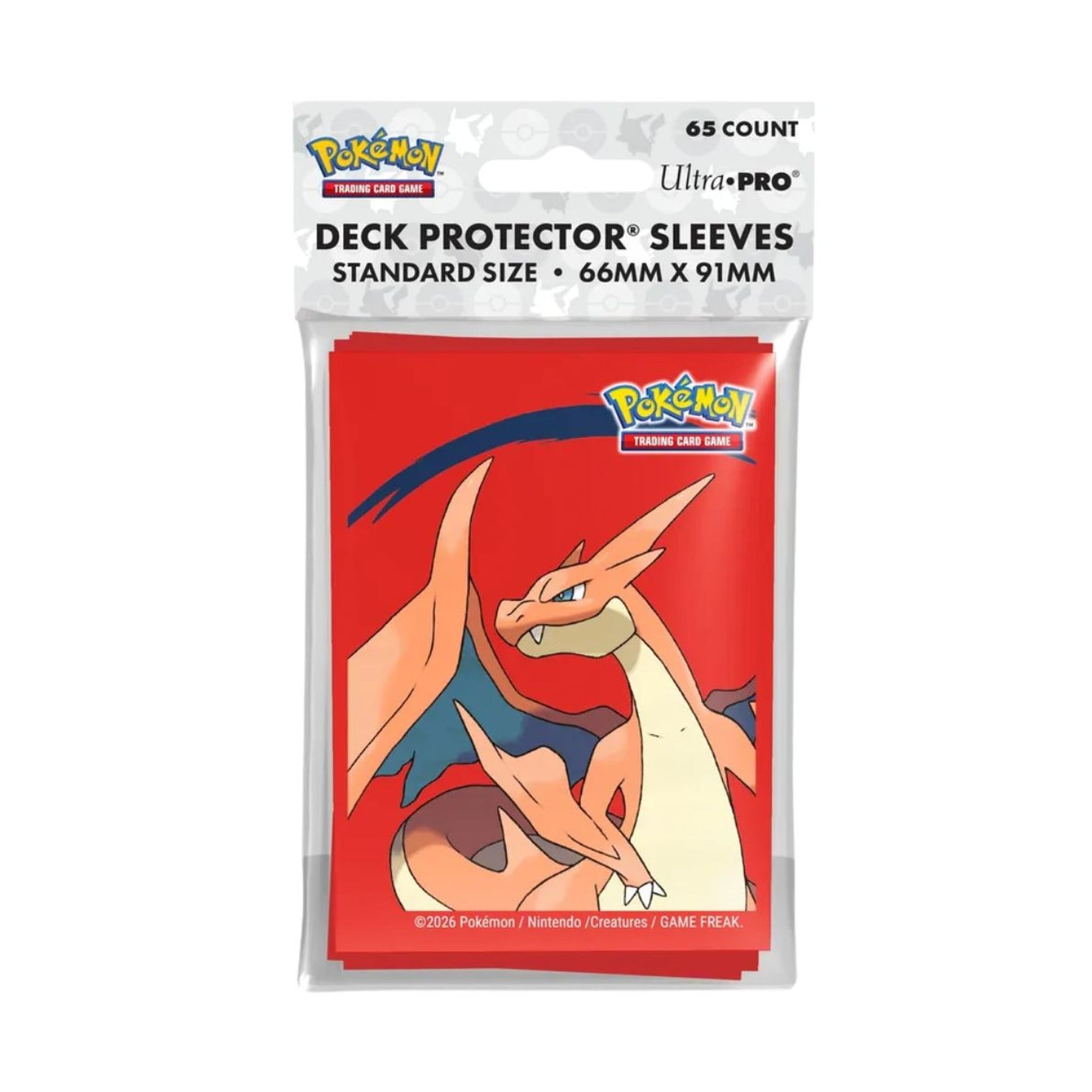 Ultra Pro - Pokémon - Pochettes de protection de deck - Méga-Dracaufeu Y