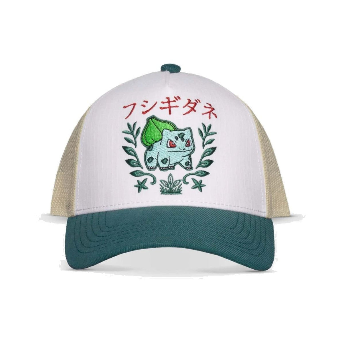 Casquette trucker ajustable Pokémon 30e Anniversaire ornée du motif Bulbizarre