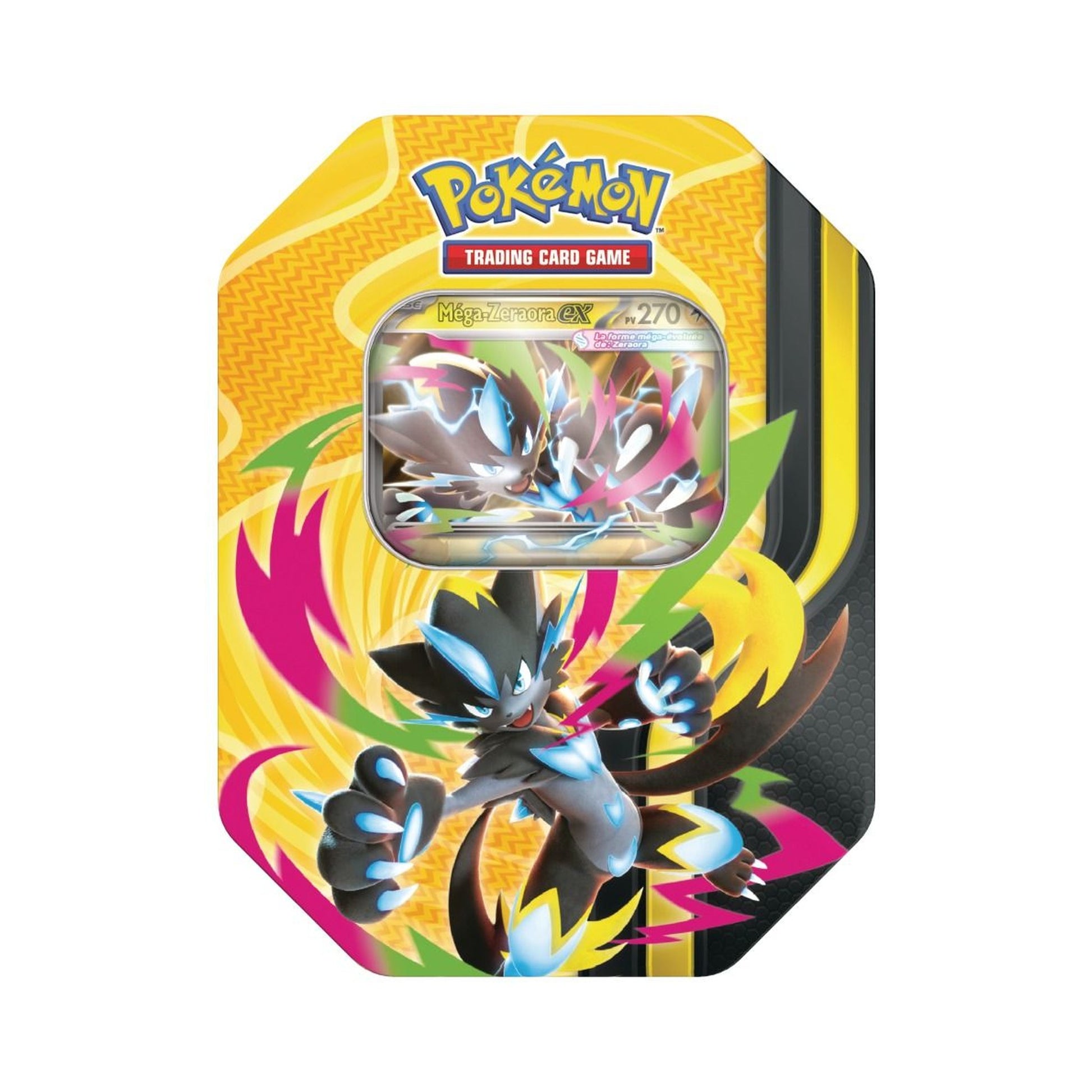 Pokémon Boîte Méga Puissances Méga-Zeraora-ex édition française - coffret ETB officiel