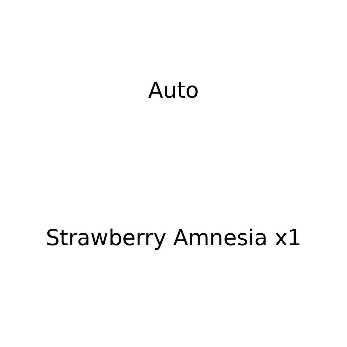 Auto Strawberry Amnesia x1 Moust'hash Seeds — Automatiques