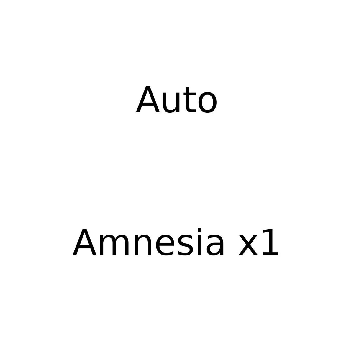 Auto Amnesia x1 Moust'hash Seeds — Automatiques